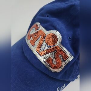 Cleveland Cavs Vintage Logo 47 NBA Hardwood Classics Sequins Women's Cap Hat